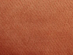 Sofá de 3 lugares em tecido texturizado terracota design KIREBA