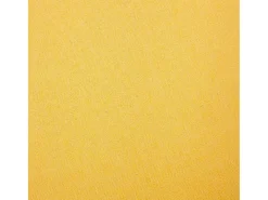 Sofá de 2 lugares em tecido amarelo