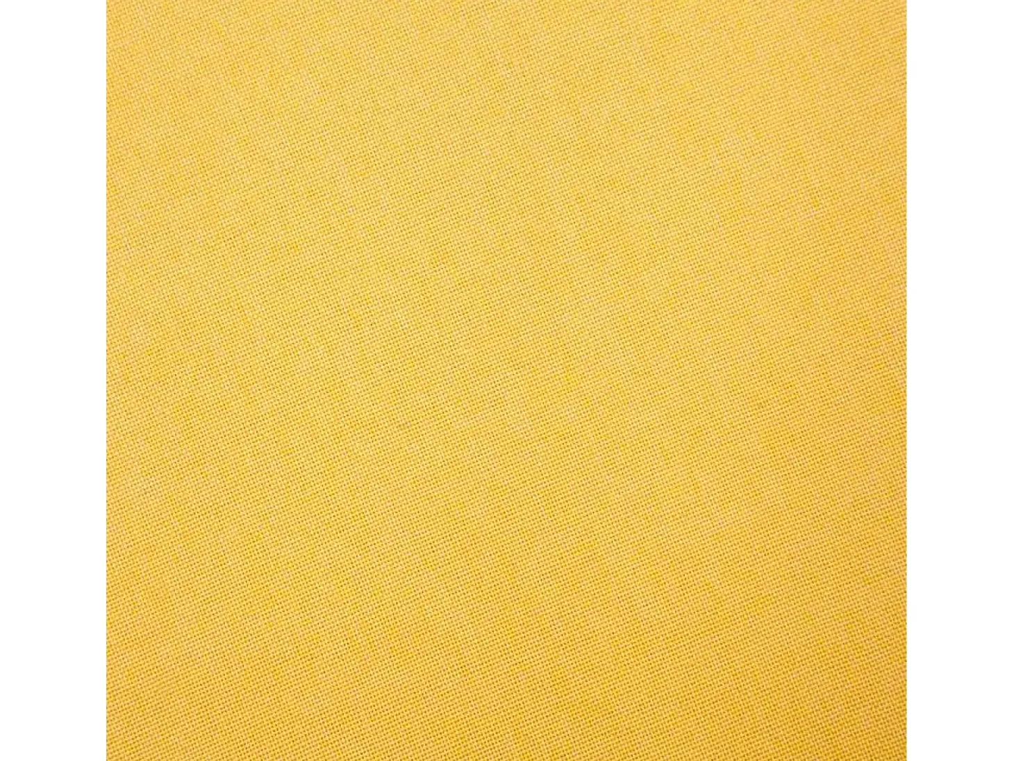 Sofá de 2 lugares em tecido amarelo