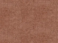 Sofá de 3 lugares em tecido chenille terracota JUNETI