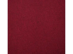 Sofá de 2 lugares em tecido vermelho tinto