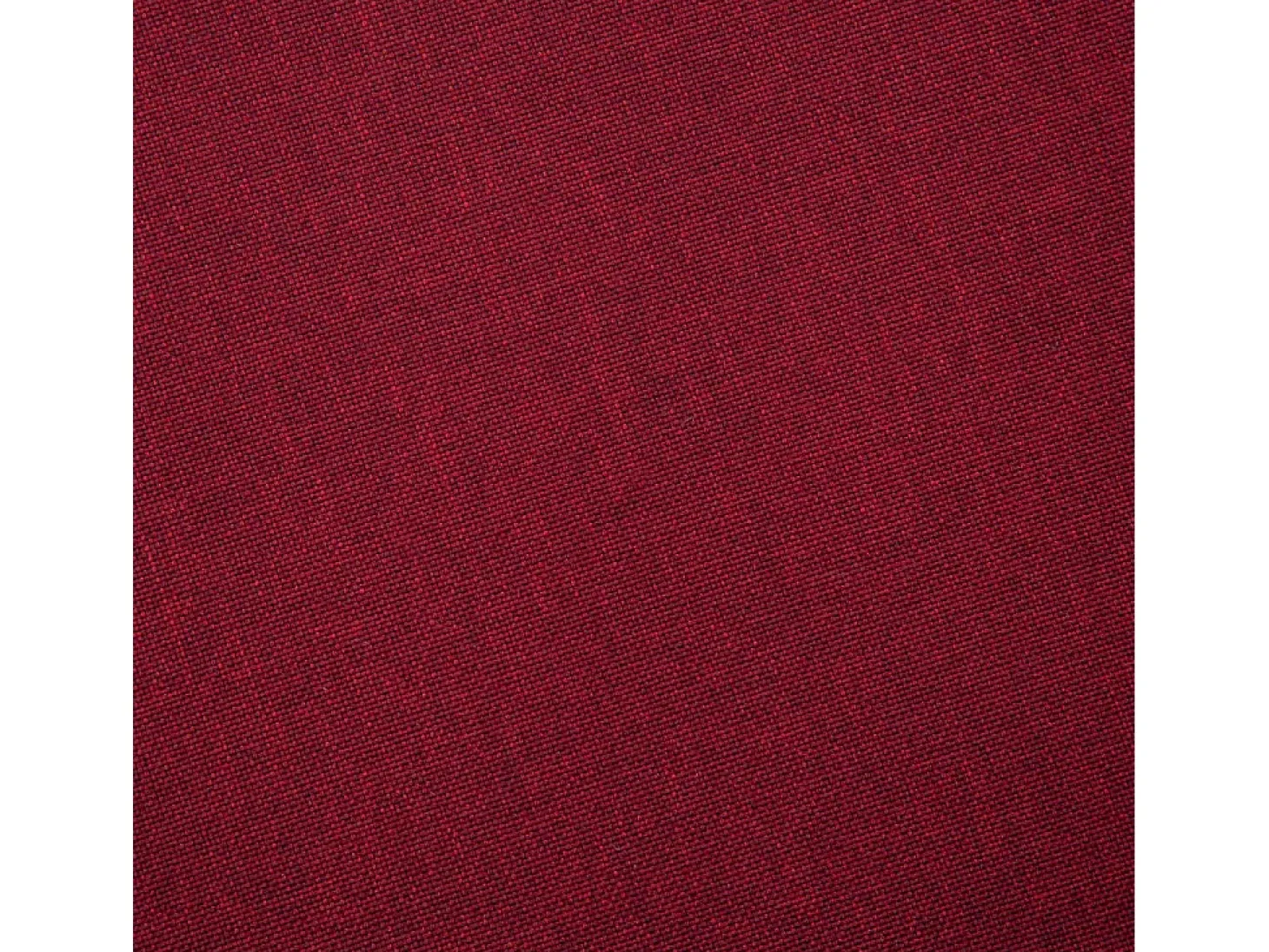 Sofá de 2 lugares em tecido vermelho tinto