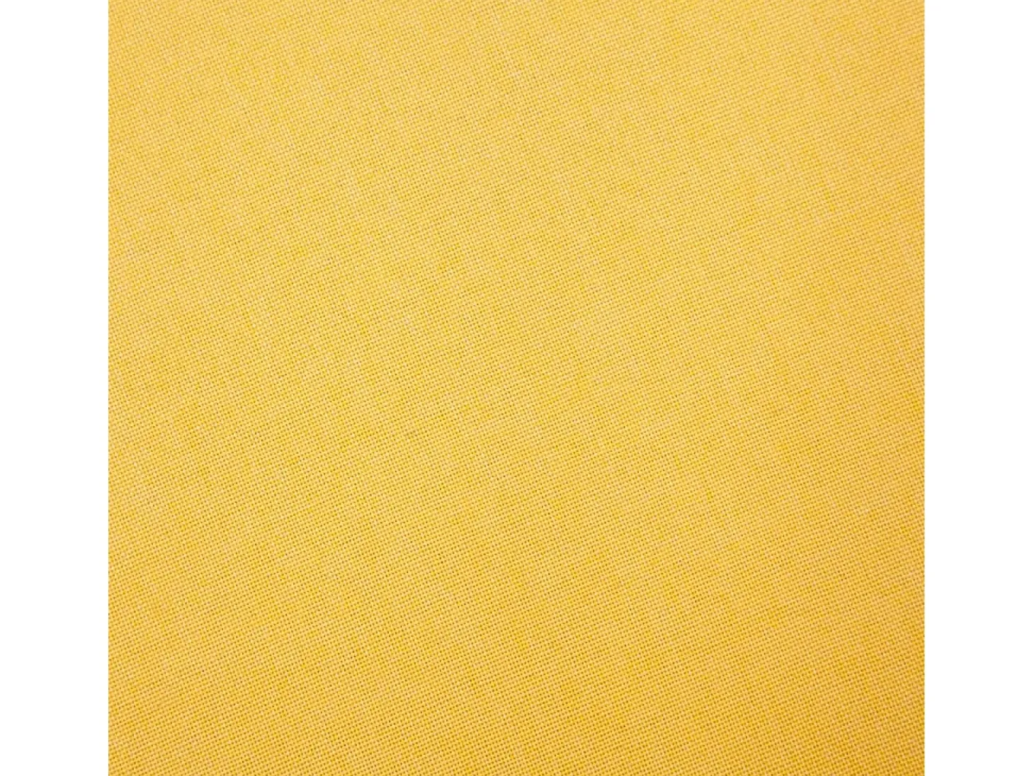 Sofá de 2 lugares em tecido amarelo