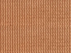 Sofá de 3 lugares em veludo canelado fino terracota POGNI da Maison Céphy