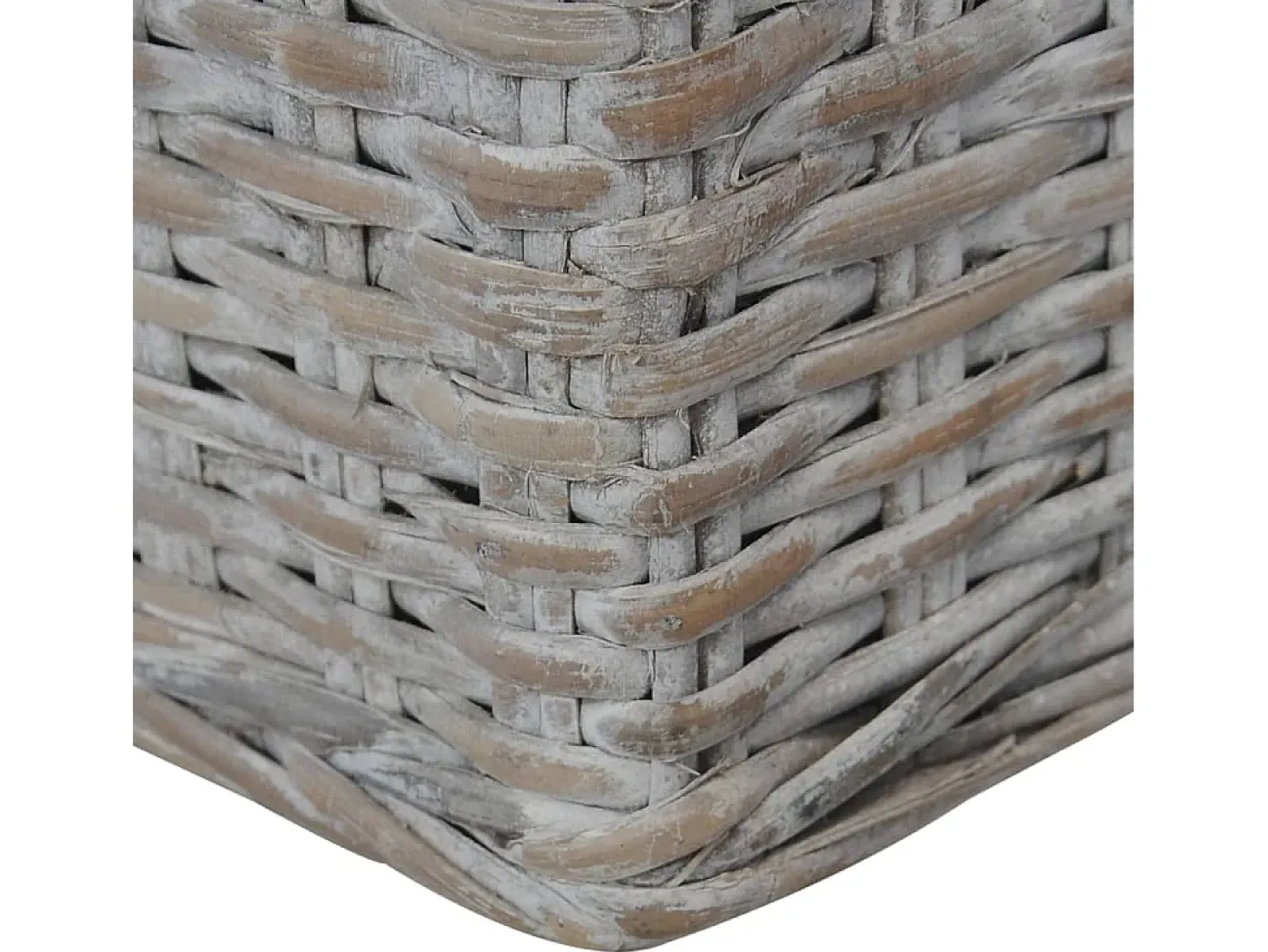 Sofá de 2 lugares para sala de estar decoração de interiores com almofadas de rattan cinza natural 02_0019624