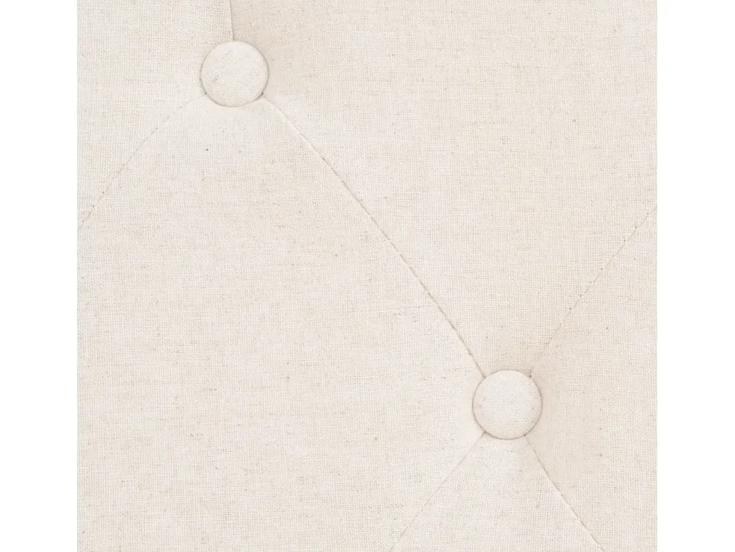Sofá de 2 lugares para sala de estar sala de TV decoração de interiores tecido branco creme 02_0020197
