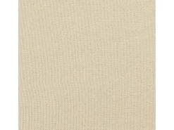 Sofá de 2 lugares tecido 120 cm cor creme