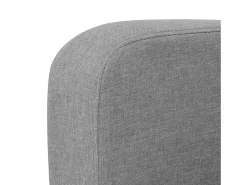 Sofá de 3 lugares 180x65x76 cm cinzento-claro PT860006