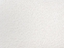 Sofá de canto direito em tecido bouclé branco POGNI da Maison Céphy