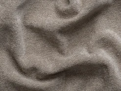 Sofá de canto direito em tecido taupe CAMILIO de Maison Céphy