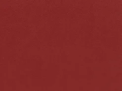 Sofá de canto esquerdo de pele de vaca vermelho MISHIMA