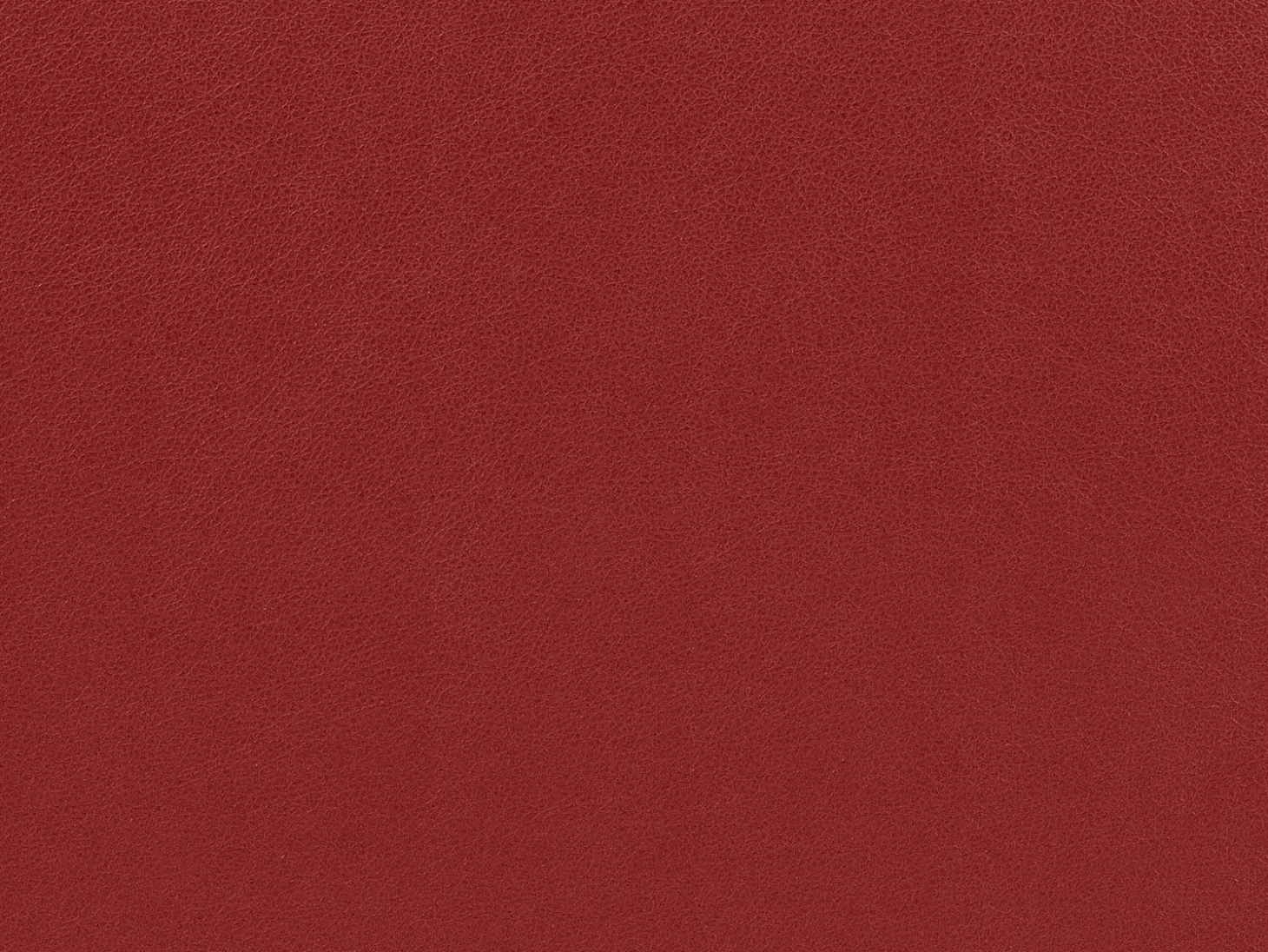 Sofá de canto esquerdo de pele de vaca vermelho MISHIMA
