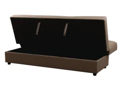 Sofá "Enzo" Clic-Clac - 185 x 84 x 85 cm - 3 lugares - Taupe