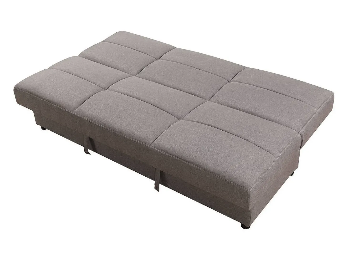Sofá "Enzo" Clic-Clac - 185 x 84 x 85 cm - 3 lugares - Cinza