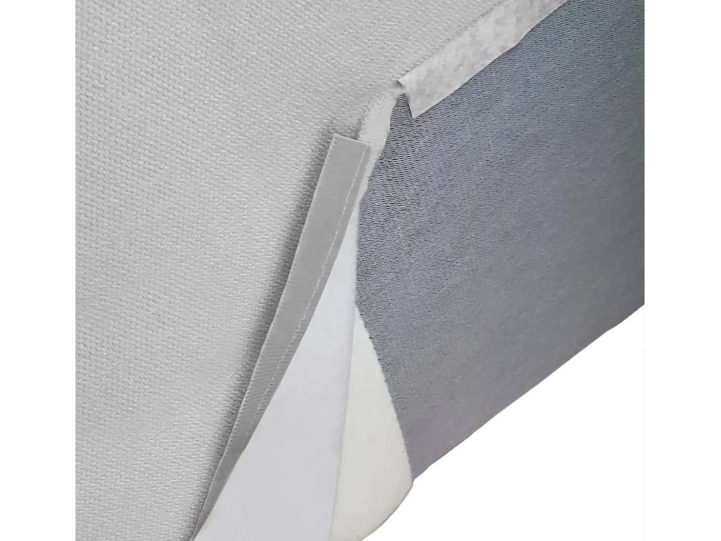 Sofá fixo Dmaiol, sofá modular de 4 lugares com península direita, 100% Fabricado na Itália, Sofá de tecido moderno, 340x170h70 cm, Cinza