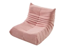 Sofá individual Chillsessel, poltrona preguiçosa, rosa