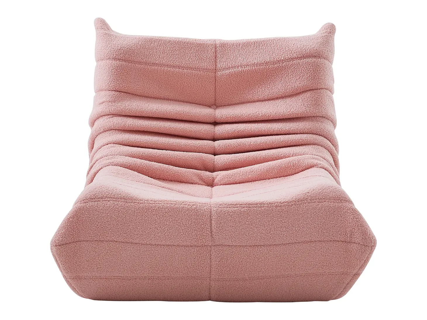 Sofá individual Chillsessel, poltrona preguiçosa, rosa