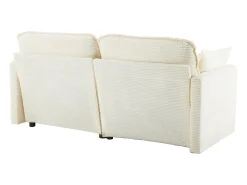 Sofá moderno de 2 lugares, design minimalista, confortável e espaçoso, para sala e quarto