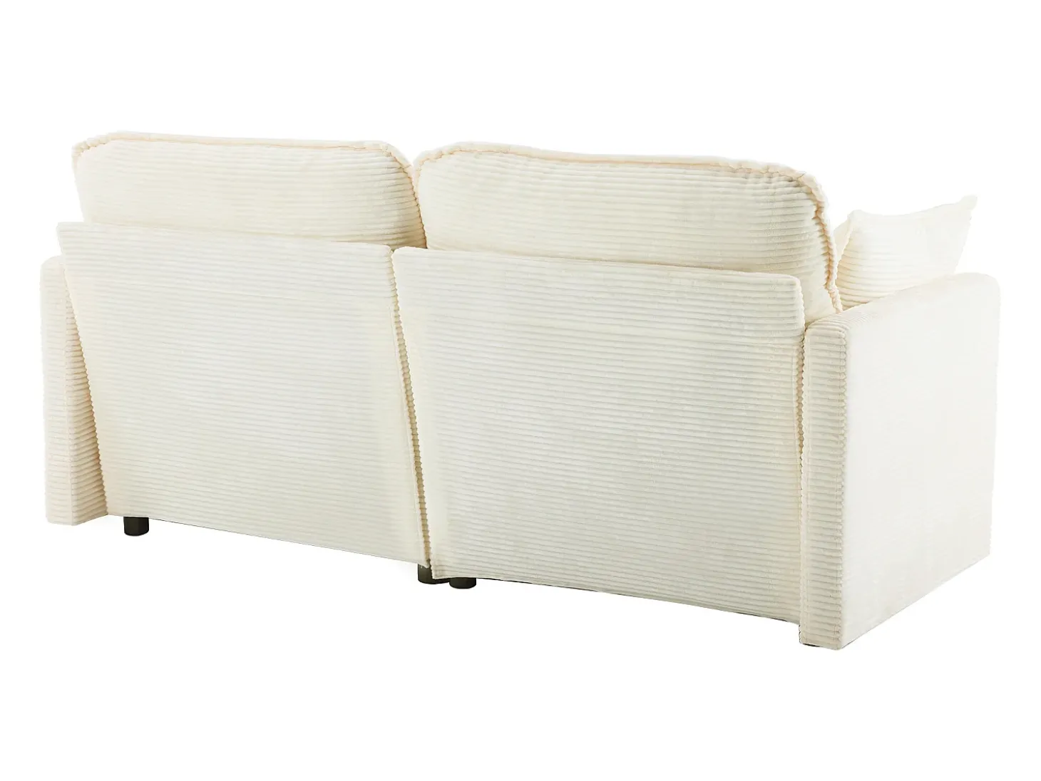 Sofá moderno de 2 lugares, design minimalista, confortável e espaçoso, para sala e quarto