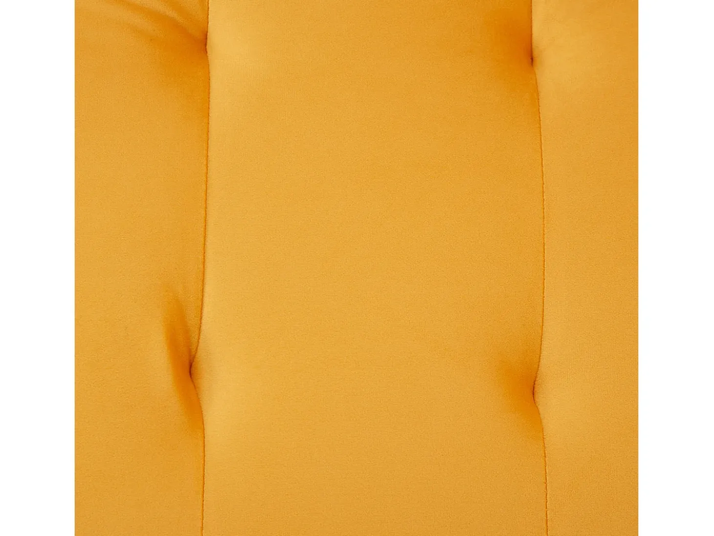 Sofá multifuncional 2 lugares - encosto ajustável - braços ajustáveis - Veludo - Amarelo