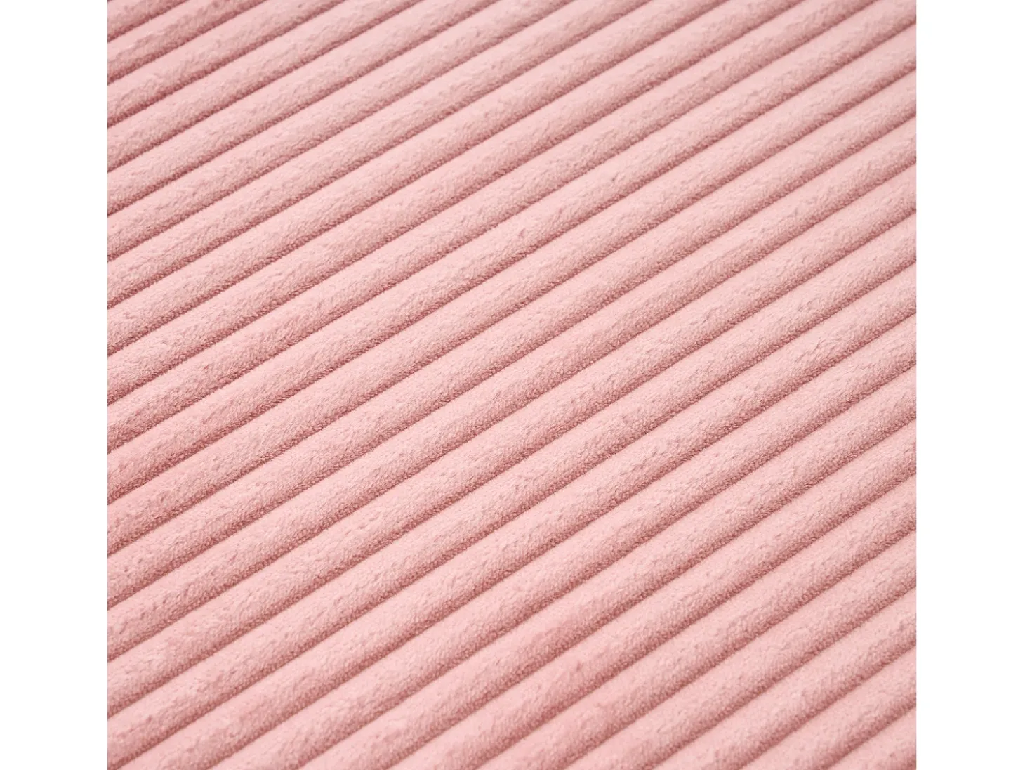 Sofá reclinável de 1 lugar - Poltrona em bombazine - Não necessita de montagem - Rosa
