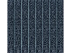 Sofá reto de 2 lugares em veludo canelado Azul - com braços de armazenamento - 180x74x84cm