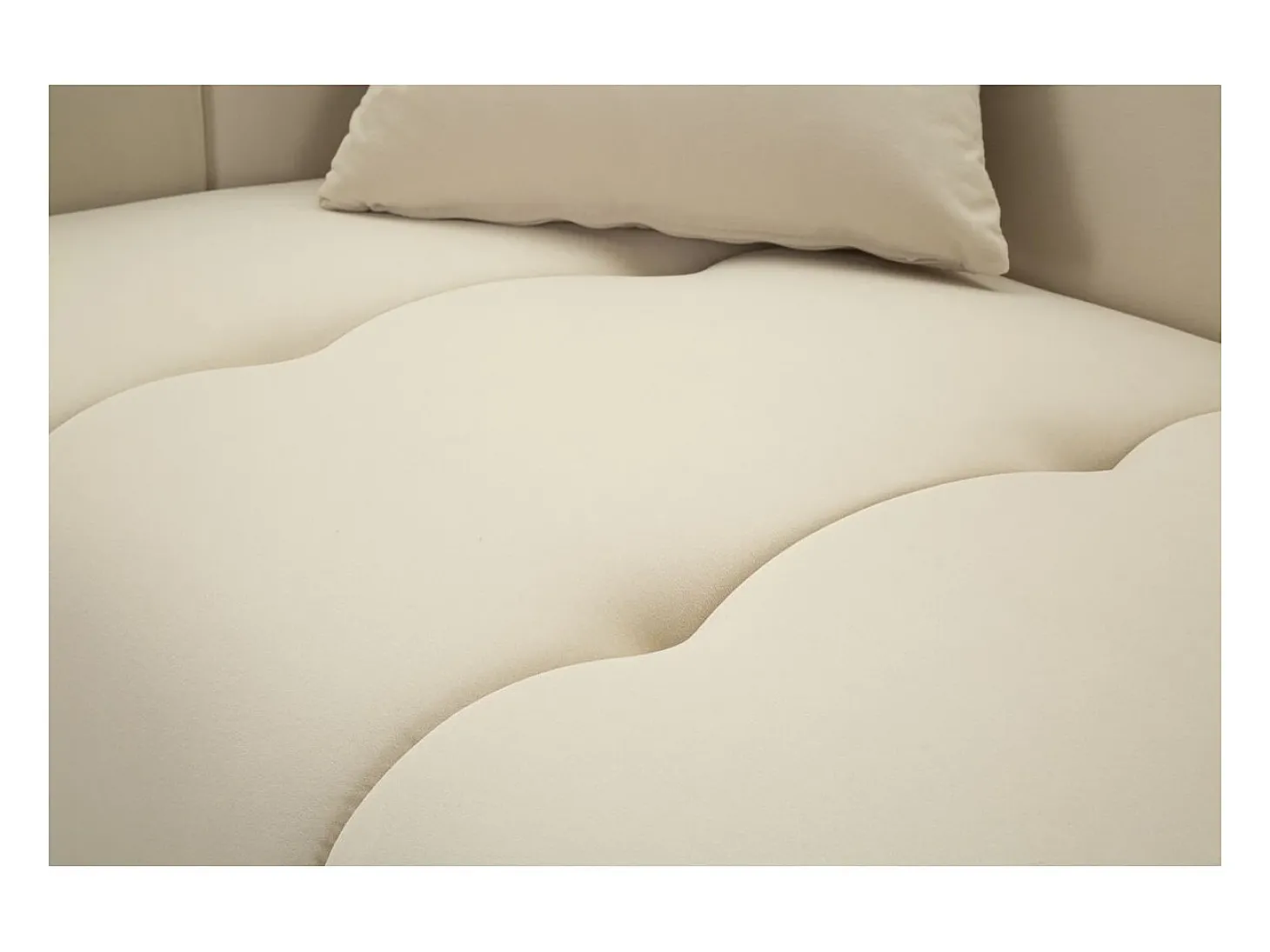 Sofá VKH40, Bege, 81x155x71 cm, Kendra Home