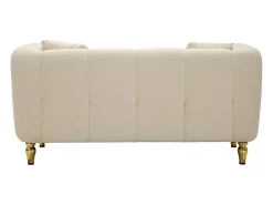 Sofá VKH40, Bege, 81x155x71 cm, Kendra Home