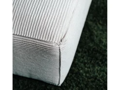 Sofá-cama 3 lugares Bege - chaise reversível lado direito/esquerdoche com arrumação integrada (269 x 158 x 96 cm) - LAUREN