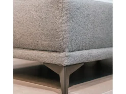 Sofá-cama 3 lugares Cinzento Tempestade + chaise longue reversível lado direito/esquerdoche (260,5 x 156 x 92 cm) - TOBY