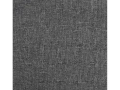 Sofá-cama 2 lugares com duas almofadas tecido cinzento-escuro