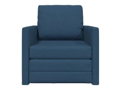 Sofá-Cama 60cm Azul tecido
