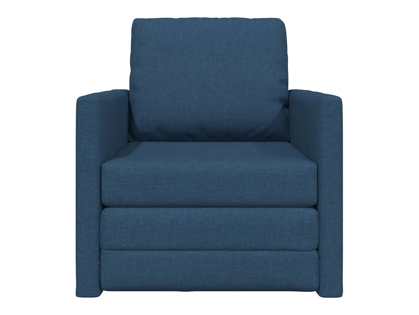 Sofá-Cama 60cm Azul tecido