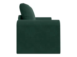 Sofá-Cama 60cm Verde Escuro Veludo