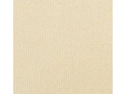 Sofá-cama de 2 lugares tecido cor creme