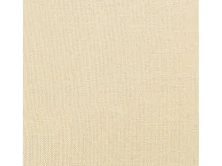 Sofá-cama de 2 lugares tecido cor creme