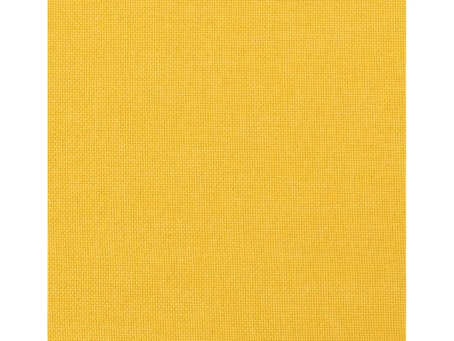 Sofá-cama de 2 lugares tecido amarelo