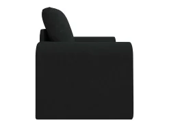 Sofá-Cama Preto 98 x 71 x 83 cm tecido