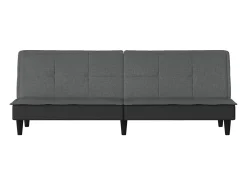 Sofá-cama tecido cinzento-escuro PT272184