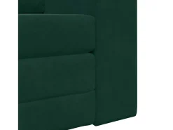 Sofá-Cama Verde Escuro 98 x 71 x 83 cm Veludo