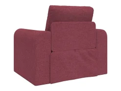 Sofá-Cama Vinho Vermelho 98 x 71 x 83 cm tecido
