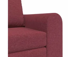 Sofá-Cama Vinho Vermelho 98 x 71 x 83 cm tecido