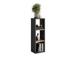 Standregal carvalho antracite/goldkraft 30x24x90.5 orlando