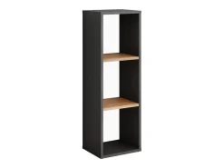 Standregal carvalho antracite/goldkraft 30x24x90.5 orlando