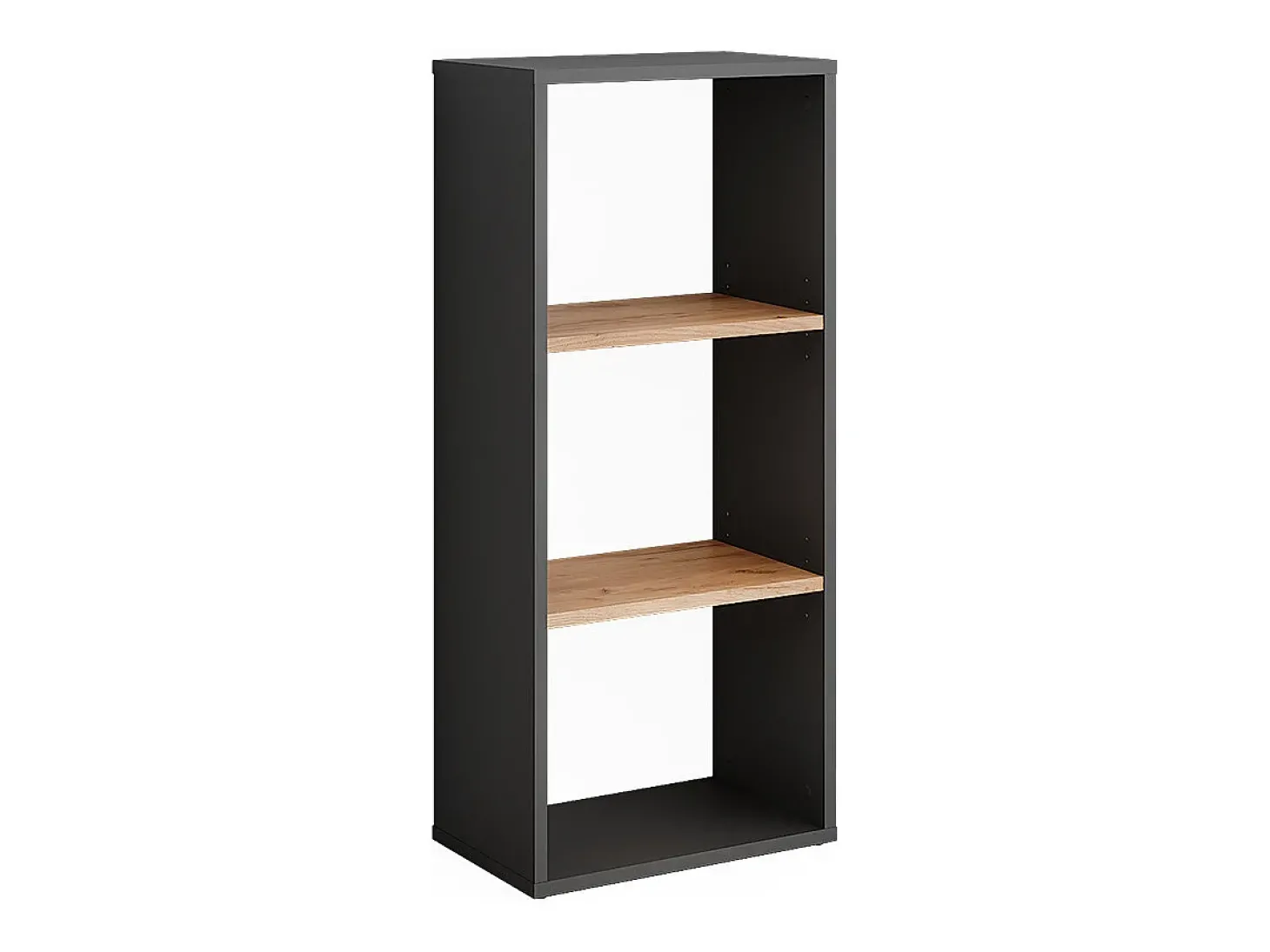 Standregal carvalho antracite/goldkraft 40x24x90.5 orlando