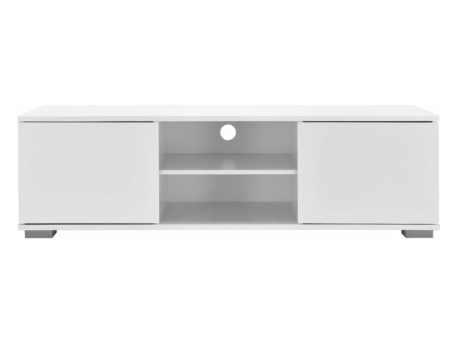 Suporte baixo para TV em aglomerado 120 cm branco 03_0002867