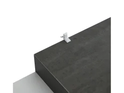 Suporte de TV branco - Suporte de TV com 4 portas e 2 gavetas - com iluminação LED e prateleiras em vidro - para sala de estar e quarto