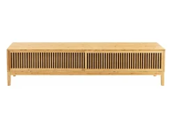 Suporte de TV em bambu 140 x 40 x 38 cm cor natural 03_0007872