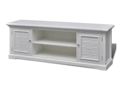 Suporte de TV em madeira branca PT304771