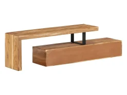 Suporte de TV madeira de acácia maciça PT655289